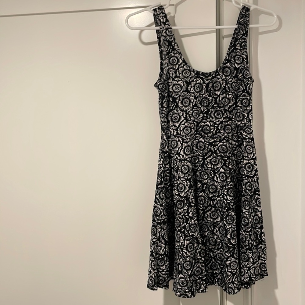 ECOTE XS Dress, black and white